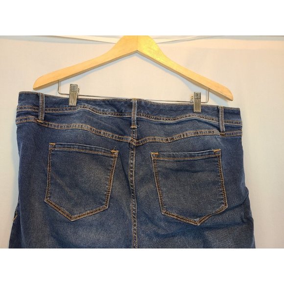 Torrid Dark Wash Luxe Slim Bootcut Jeans 18XS Casual Stretch - Picture 4 of 6